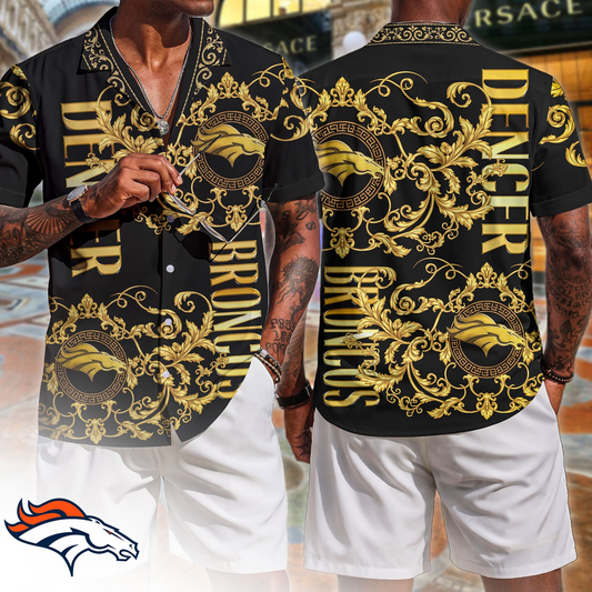 Premium NFL DEN Luxury Hawaiin Shirt V1 NMD 090426 TTV