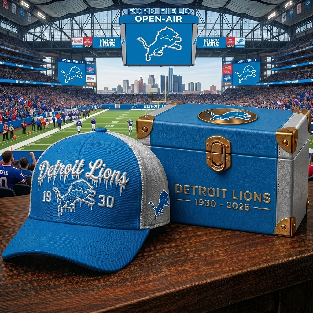 Premium NFL DET Ice Drip Cap V28 NMD 180426 TTV