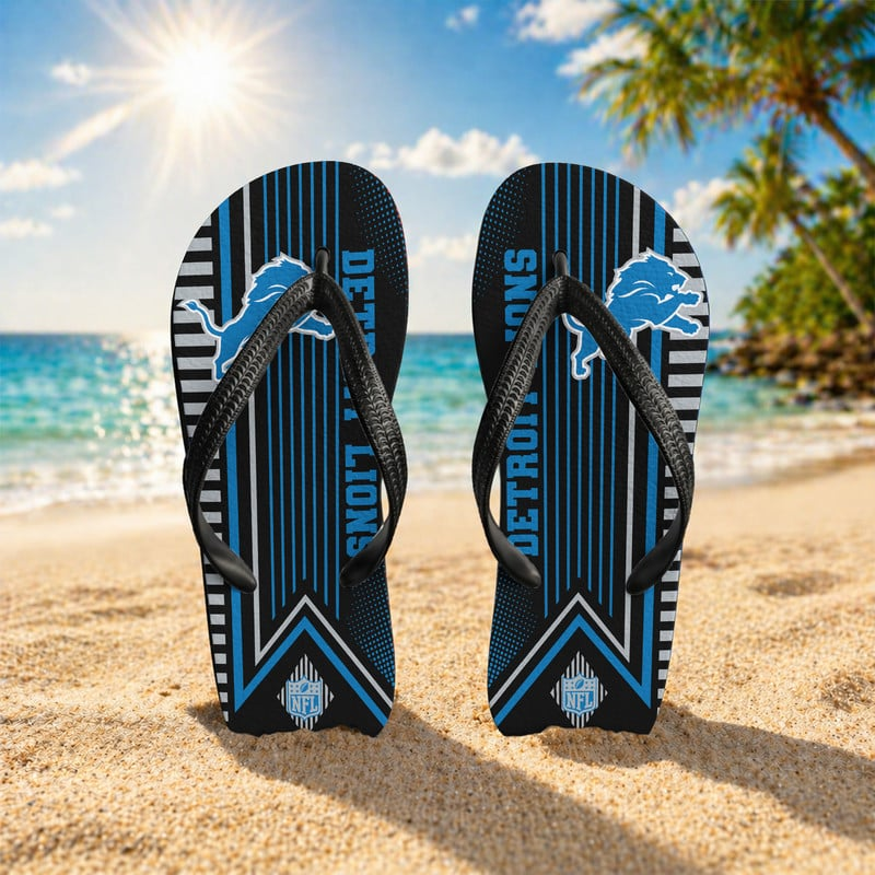 Premium NFL DET Summer Sporty Flip Flop V1 NMD 290426 TTV