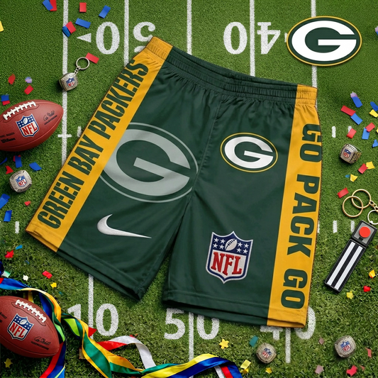 Premium NFL GB Game Day Personalized Short Pants V1 NMD 220426 TTV