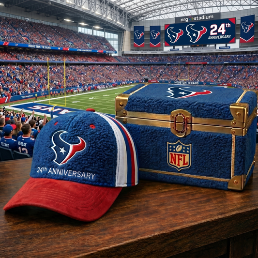 Premium NFL HOU Anniversary Sherpa Fleece Cap V26 NMD 150426 TTV