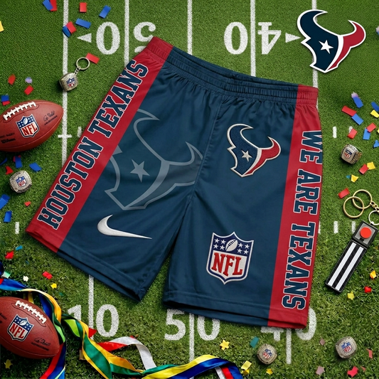 Premium NFL HOU Game Day Personalized Short Pants V1 NMD 220426 TTV