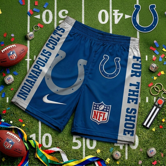 Premium NFL IND Game Day Personalized Short Pants V1 NMD 220426 TTV