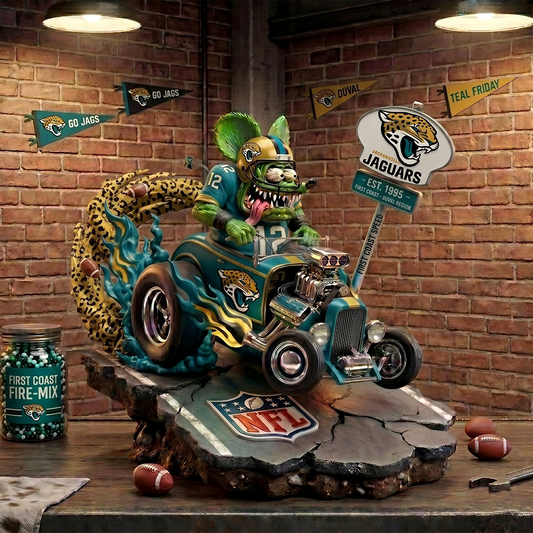 Premium NFL JAC Racing Addiction Acrylic Plaque V1 NMD 040526 TTV