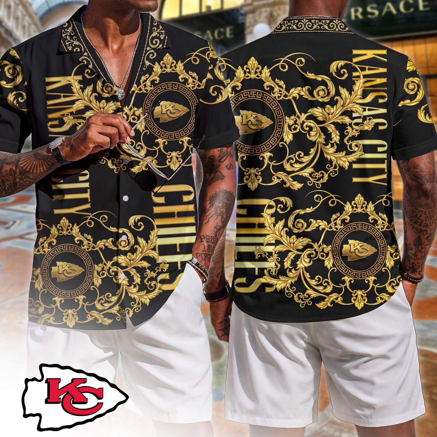 Premium NFL KC Luxury Hawaiin Shirt V1 NMD 090426 TTV