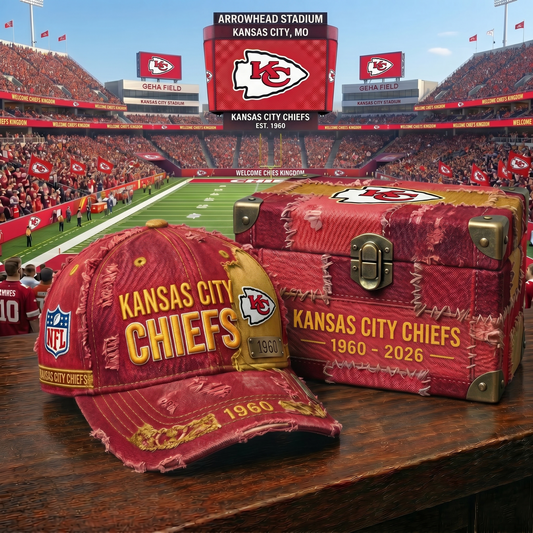 Premium NFL KC Patchwork Denim Cap V34 NMD 060526 TTV