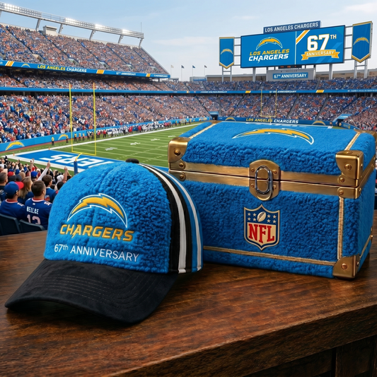 Premium NFL LAC Anniversary Sherpa Fleece Cap V26 NMD 150426 TTV