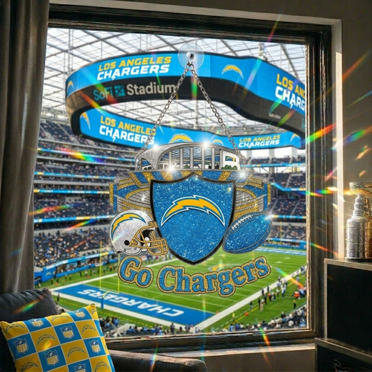 Premium NFL LAC Game Day Suncatcher V1 NMD CTKT