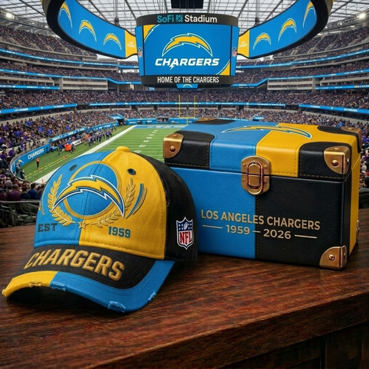 Premium NFL LAC Heritage Crest Cap V30 NMD CTKT