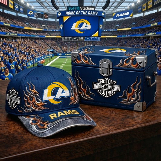 Premium NFL LAR x Harley Davidson Cap V24 NMD 080426 TTV