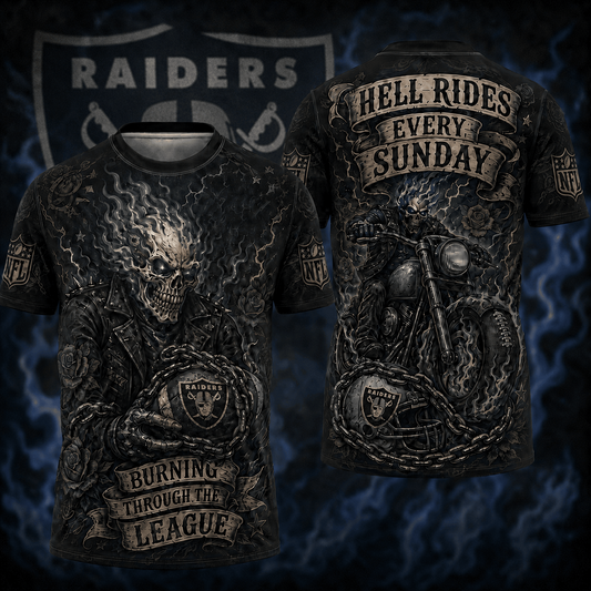 Premium NFL LV Ghost Rider Tattoo T-shirt V3 NMD 080526 TTV
