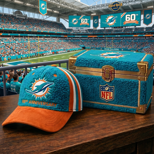 Premium NFL MIA Anniversary Sherpa Fleece Cap V26 NMD 150426 TTV