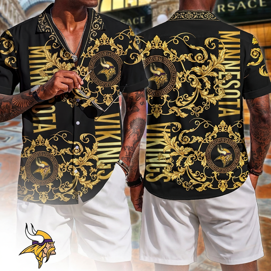 Premium NFL MIN Luxury Hawaiin Shirt V1 NMD 090426 TTV