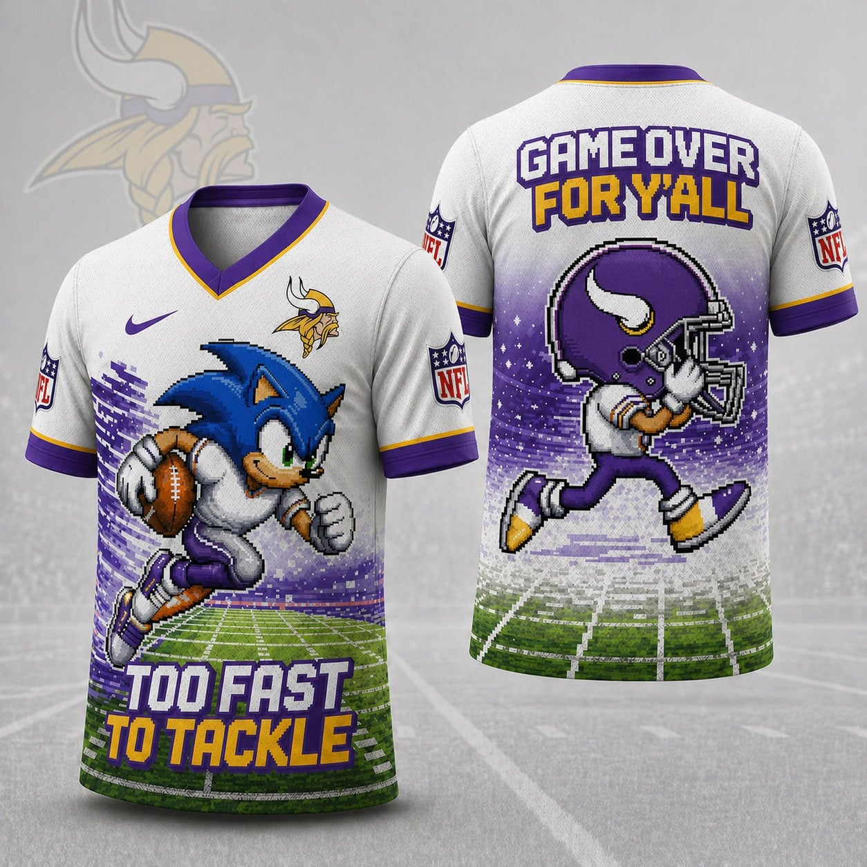 Premium NFL MIN Sonic T-Shirt V2 NMD 070526 TTV