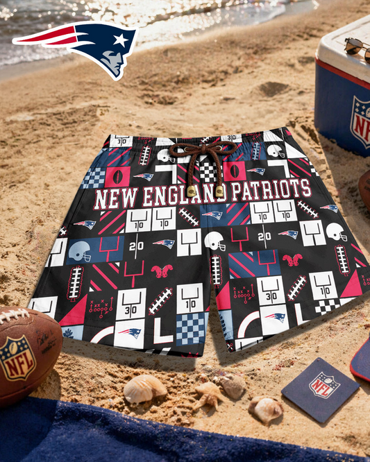 Premium NFL NE Beach Shorts V1 NMD 270426 TTV