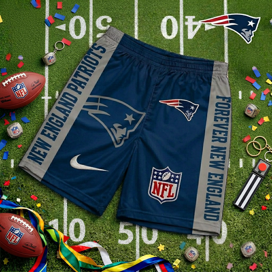 Premium NFL NE Game Day Personalized Short Pants V1 NMD 220426 TTV