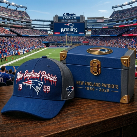 Premium NFL NE Ice Drip Cap V28 NMD 180426 TTV