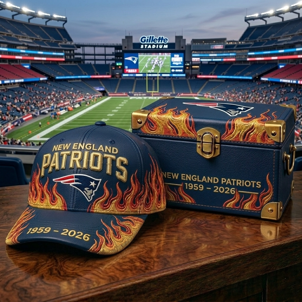 Premium NFL NEP Classic Flame Tribute Cap V17 NMD CTKT