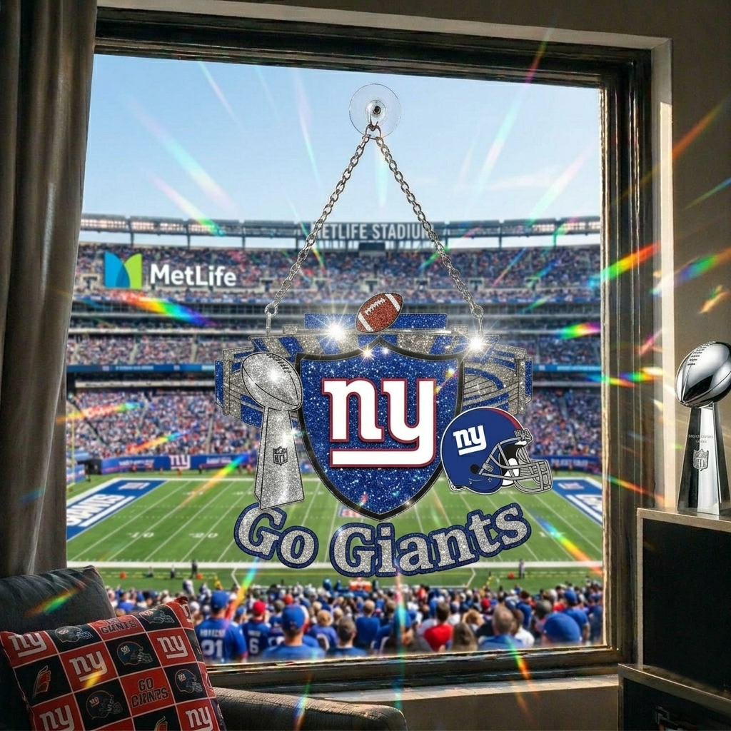 Premium NFL NYG Game Day Suncatcher V1 NMD CTKT