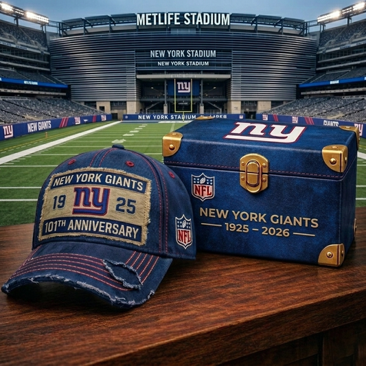 Premium NFL NYG Legacy Distressed Edition Cap V19 NMD CTKT