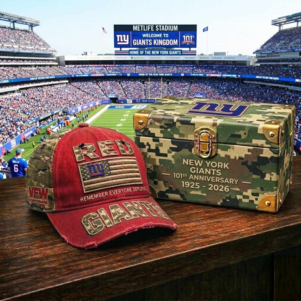Premium NFL NYG Remember Everyone Deployed Cap V23 NMD 070426 TTV