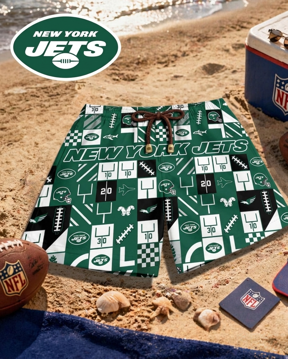 Premium NFL NYJ Beach Shorts V1 NMD 270426 TTV