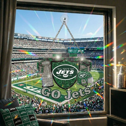 Premium NFL NYJ Game Day Suncatcher V1 NMD CTKT