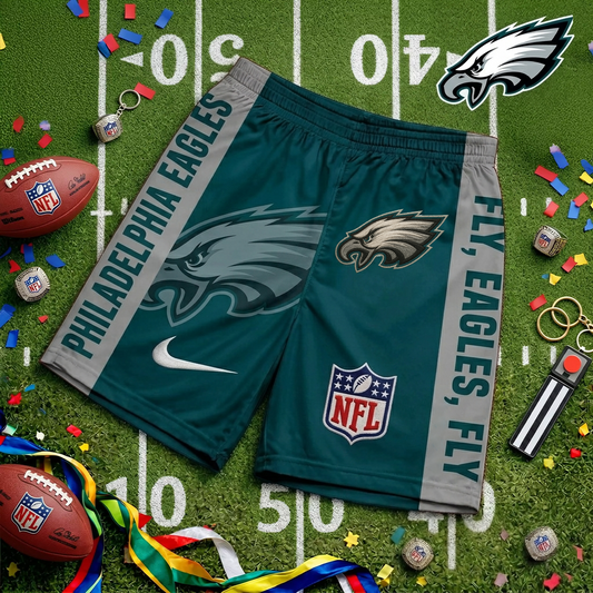 Premium NFL PHI Game Day Personalized Short Pants V1 NMD 220426 TTV