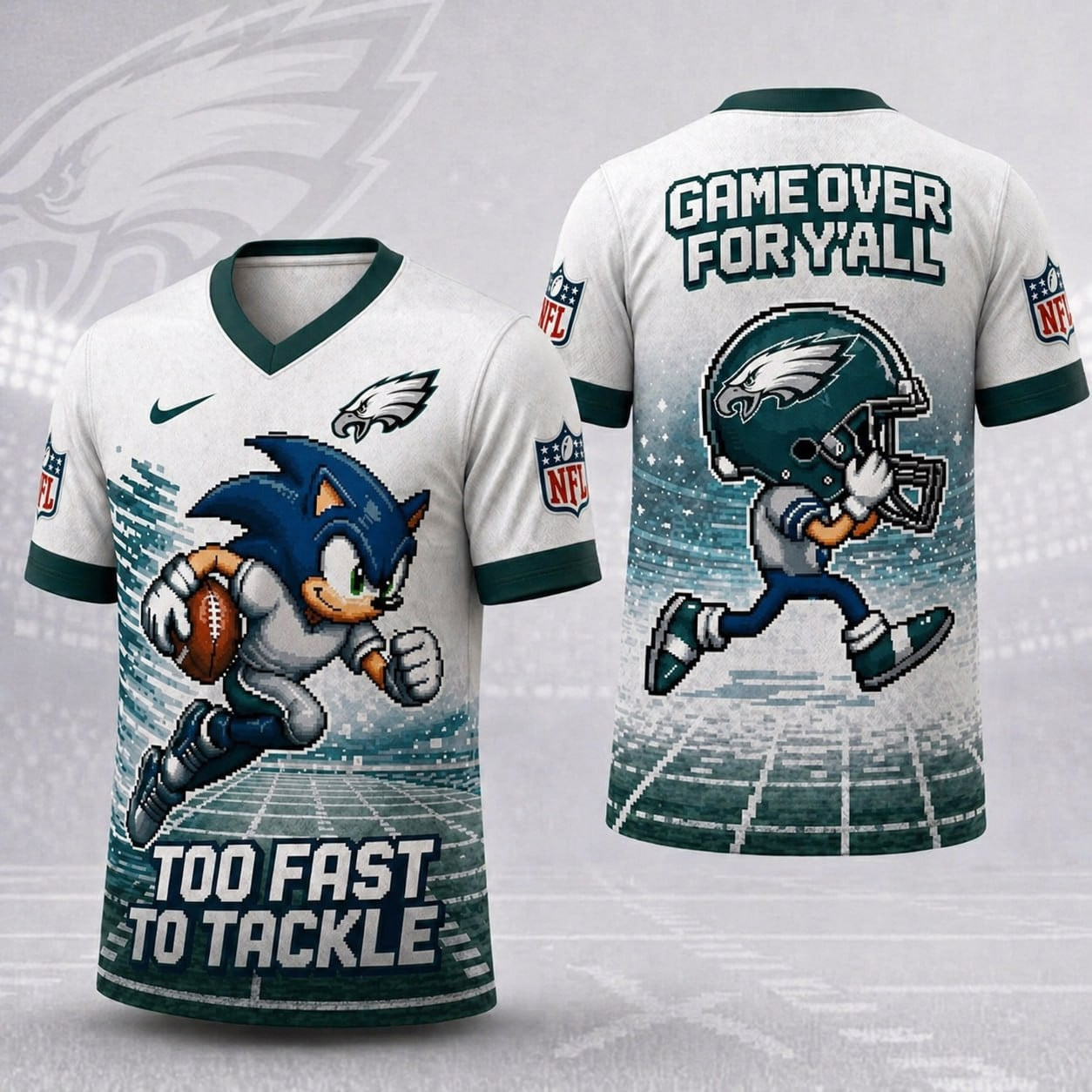 Premium NFL PHI Sonic T-Shirt V2 NMD 070526 TTV