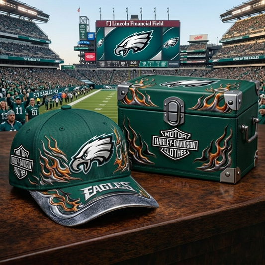 Premium NFL PHI x Harley Davidson Cap V24 NMD 080426 TTV