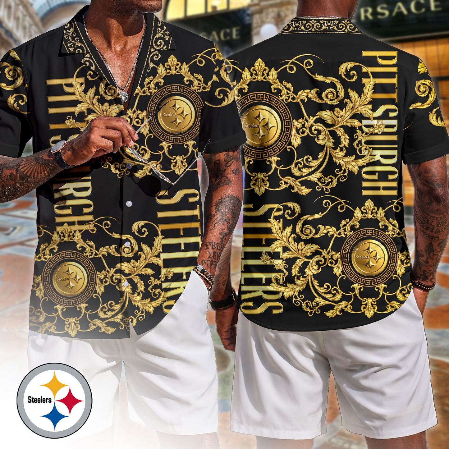 Premium NFL PIT Luxury Hawaiin Shirt V1 NMD 090426 TTV