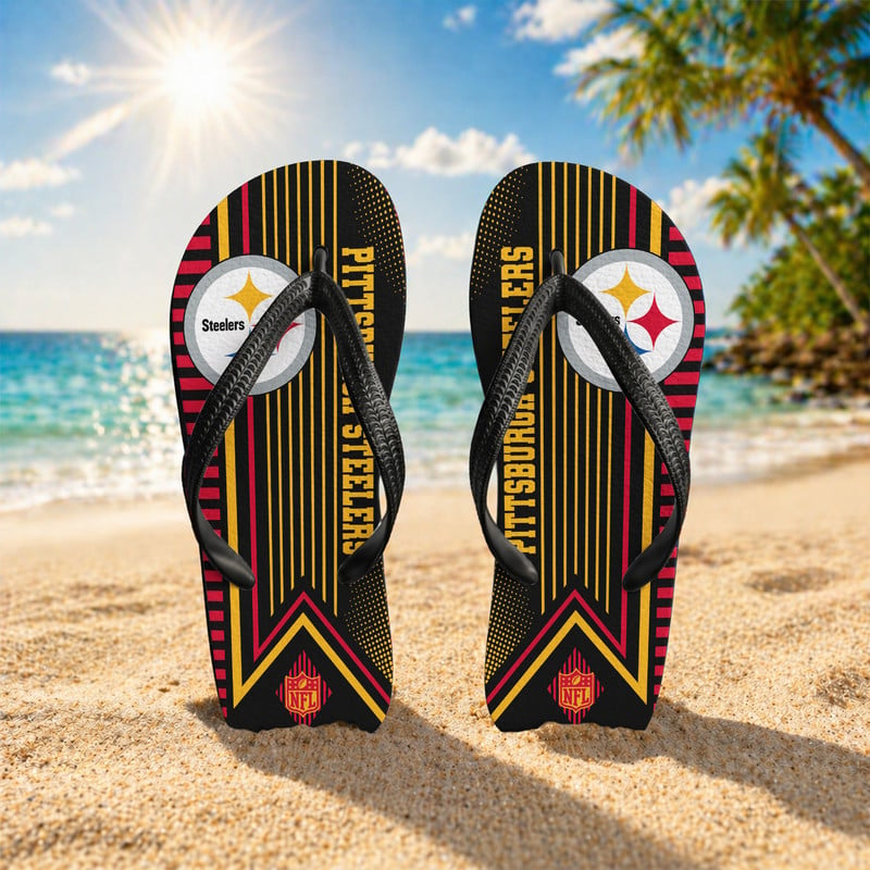 Premium NFL PIT Summer Sporty Flip Flop V1 NMD 290426 TTV