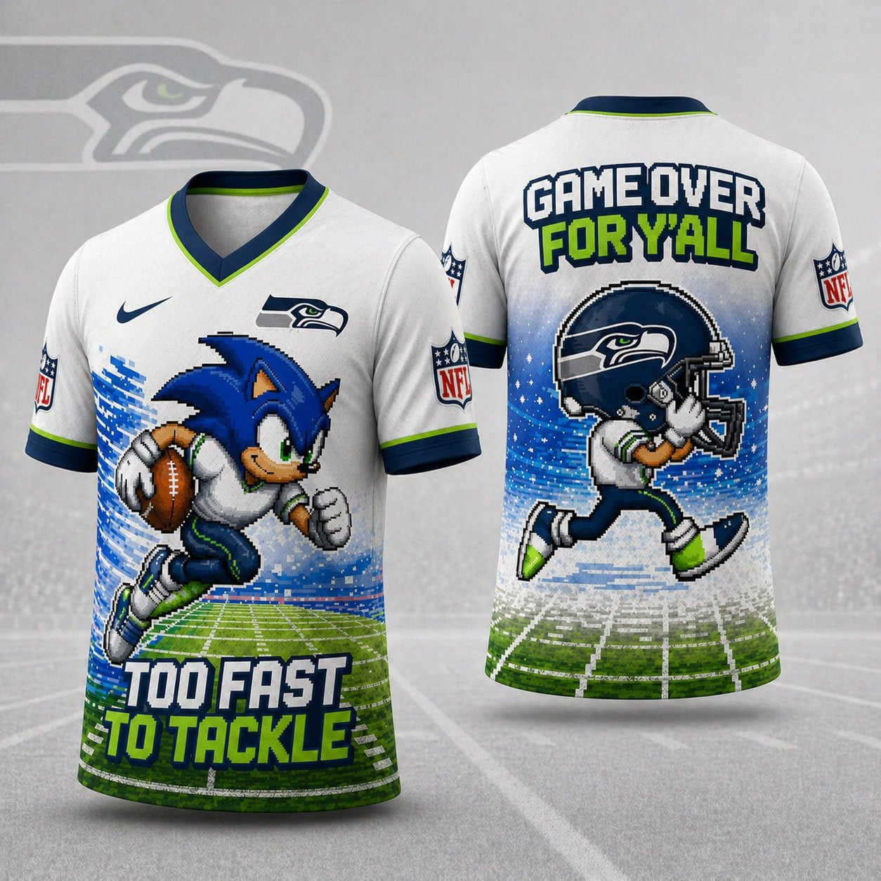 Premium NFL SEA Sonic T-Shirt V2 NMD 070526 TTV