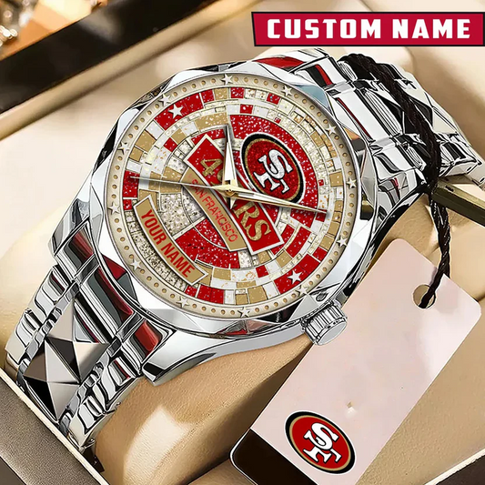 Premium NFL SF Luxury Stainless Steel Watch V1 NMD 080526 TTV