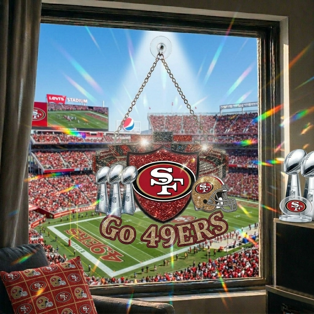 Premium NFL SF49 Game Day Suncatcher V1 NMD CTKT
