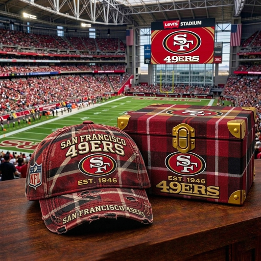 Premium NFL SF49 Heritage Checkered Cap V18 NMD CTKT