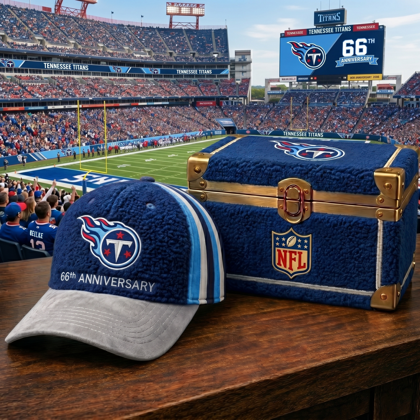 Premium NFL TEN Anniversary Sherpa Fleece Cap V26 NMD 150426 TTV