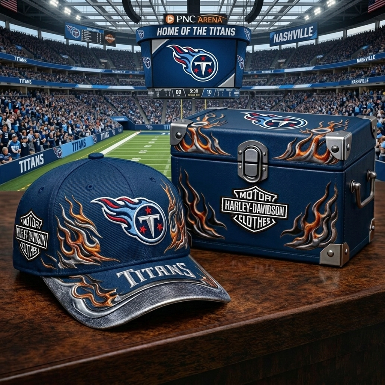 Premium NFL TEN x Harley Davidson Cap V24 NMD 080426 TTV