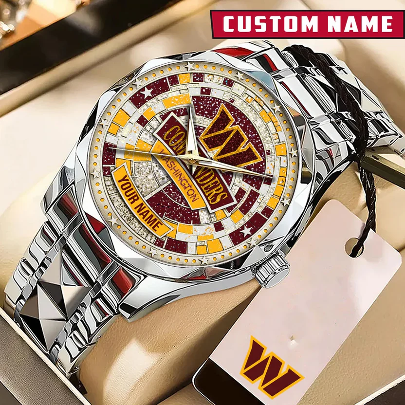 Premium NFL WAS Luxury Stainless Steel Watch V1 NMD 080526 TTV