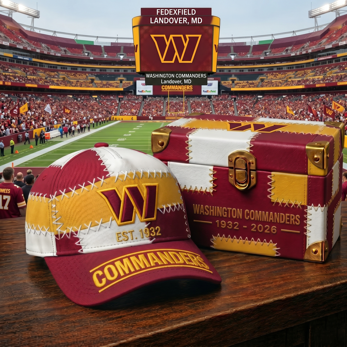 Premium NFL WAS Patchwork Snapback Cap V33 NMD 270426 TTV