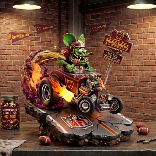 Premium NFL WAS Racing Addiction Acrylic Plaque V1 NMD 040526 TTV