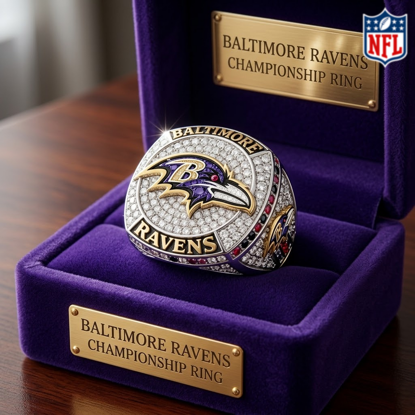 Premium NFL x BAL Ring DATND TANTD 010426