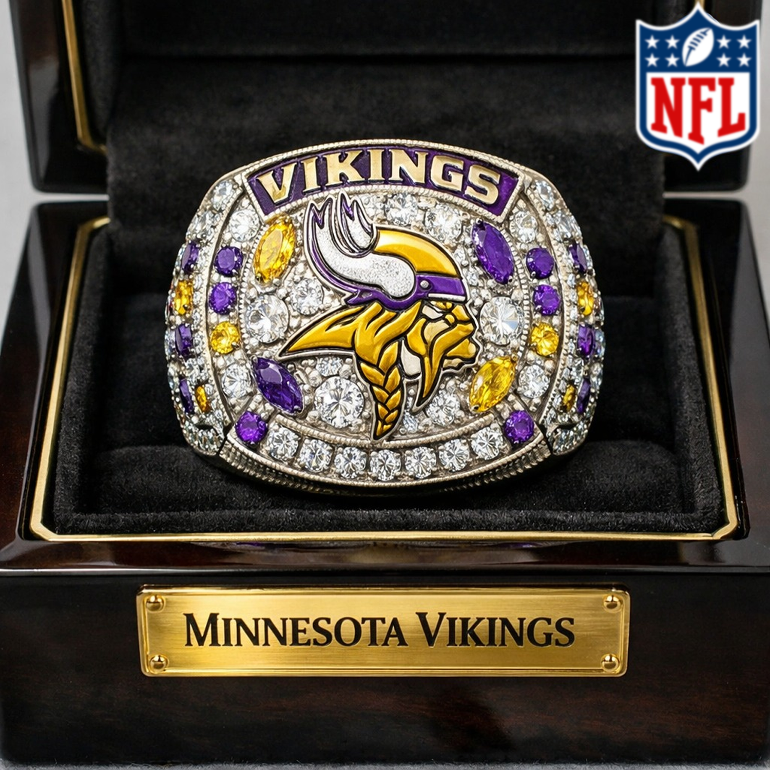 Premium NFL x MIN Ring DATND TANTD 010426