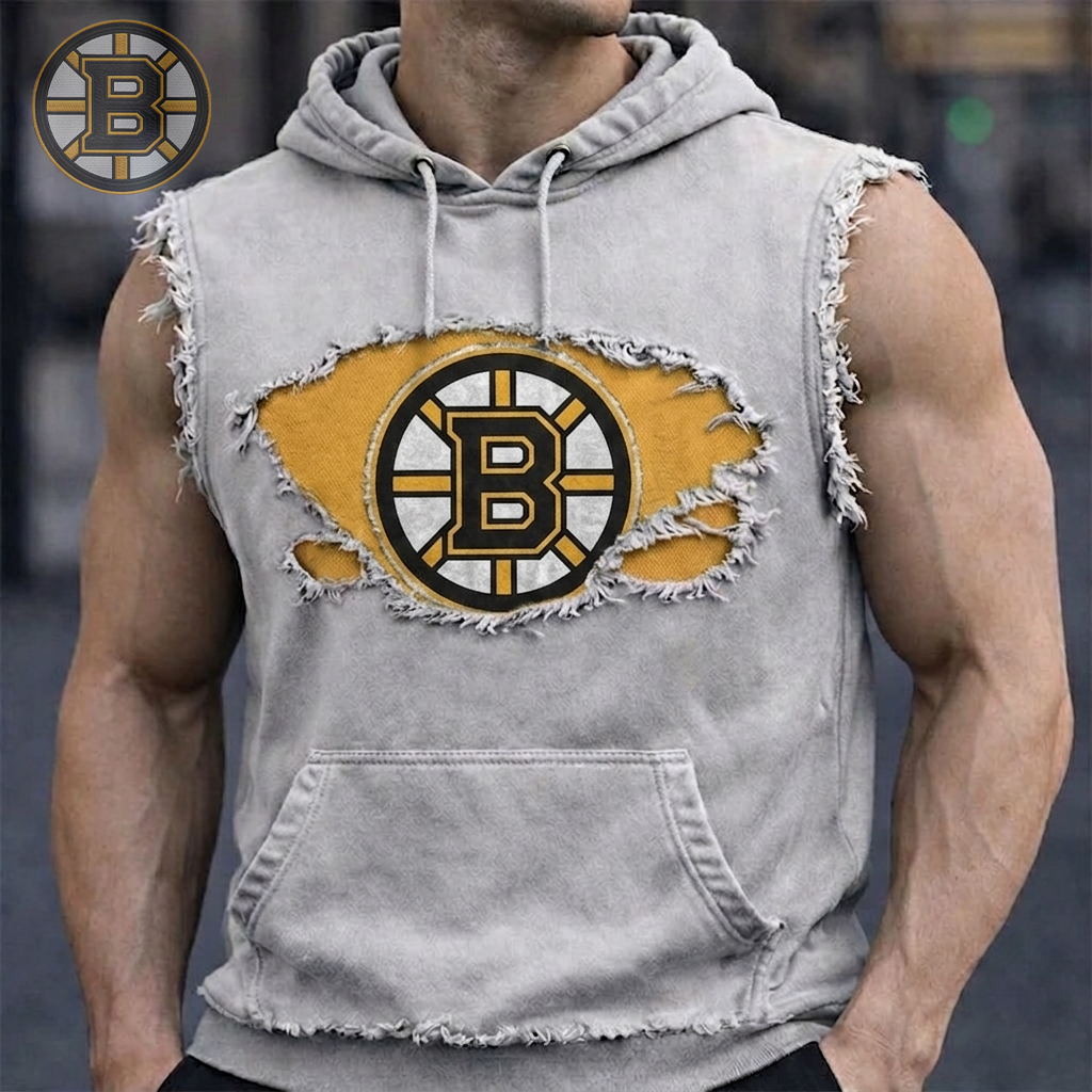 Premium NHL BB Distressed Hooded Tank V1 NMD CTKT