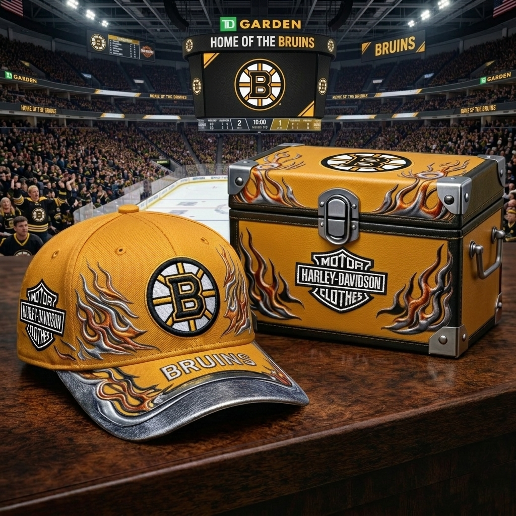 Premium NHL BB x Harley Davidson Cap V24 NMD CTKT