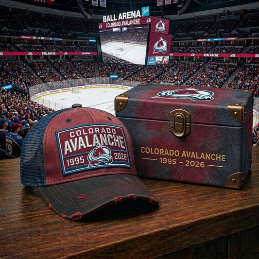 Premium NHL CA Anniversary Heritage Distressed Trucker Cap V21 NMD CTKT