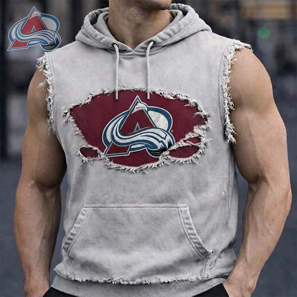 Premium NHL CA Distressed Hooded Tank V1 NMD CTKT