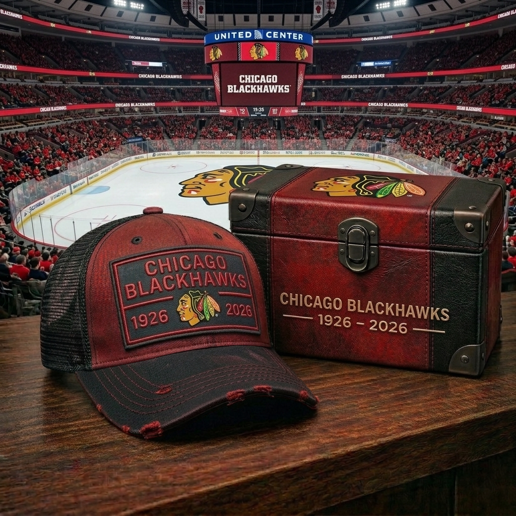 Premium NHL CB Anniversary Heritage Distressed Trucker Cap V21 NMD CTKT