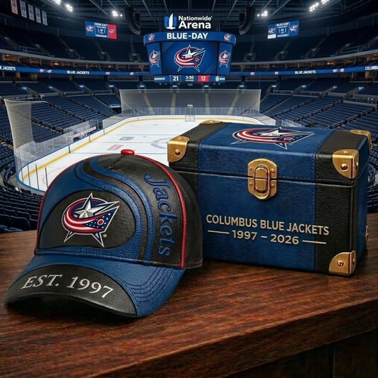 Premium NHL CBJ Heritage Leather Cap V20 NMD CTKT