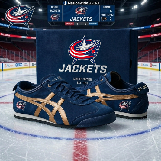 Premium NHL CBJ Heritage Tiger Shoes V1 NMD CTKT